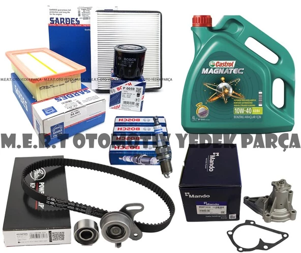 Hyundai Accent Era 1.4 1.6 Komple Bakım Seti Triger Filtre Buji