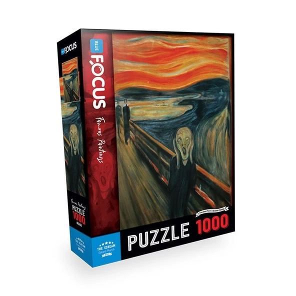 1000 PARÇA PUZZLE - THE SCREAM (ÇIĞLIK)