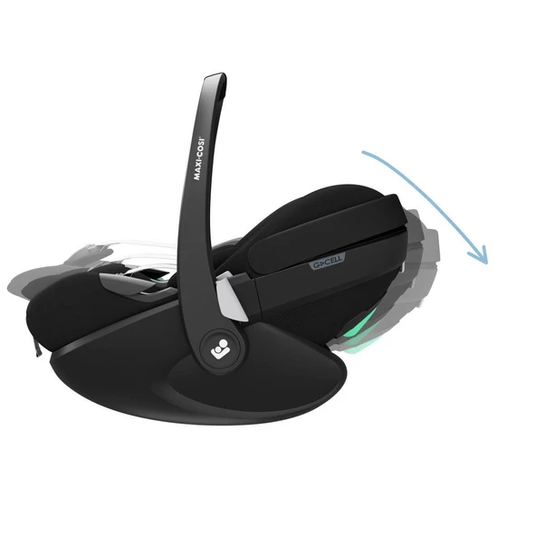 Maxi-Cosi Pebble SlideTech Tam Yatabilen 0-13 Kg Ana Kucağı ve Oto Koltuğu Twillic Black - 7
