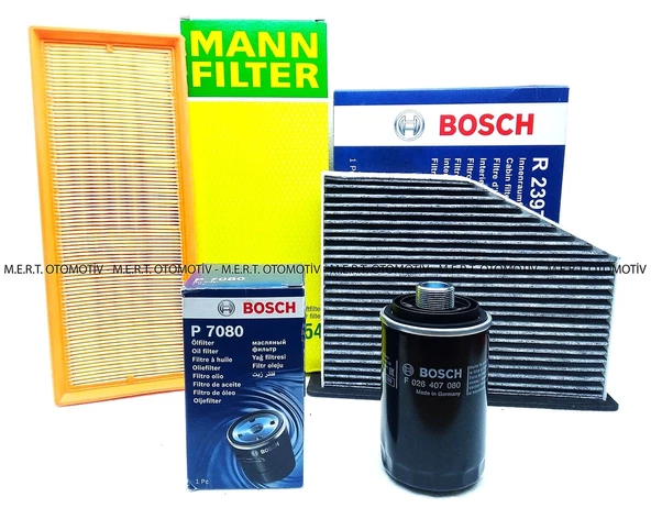 Volkswagen Cc 1.8 Tsı Filtre Bakım Seti 2009-2012 ürün görseli