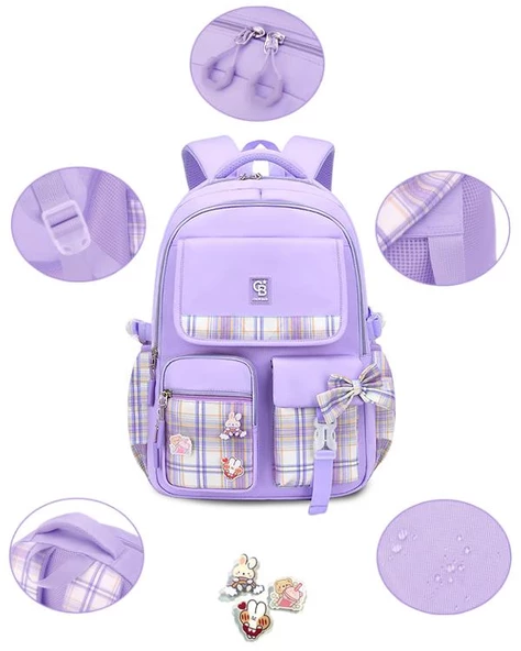 Color Bags Sırt Çantası Lila B33 - 2
