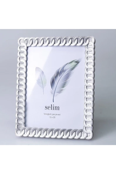 Selim Dekor Ring 15x20 Çerçeve Gümüş