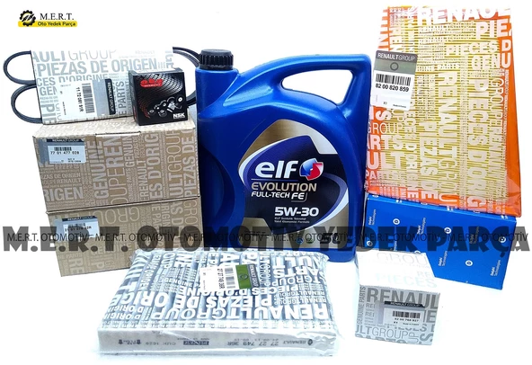 Fluence Komple Bakım Seti 1.5 Dci E5 Triger-Devirdaim-Yağ-Filtre (489218242) ürün görseli