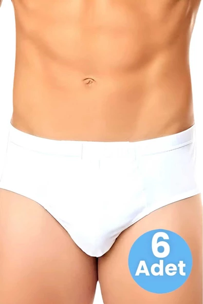 Uniquetrenders   Erkek Pamuklu Slip 6'lı Paket