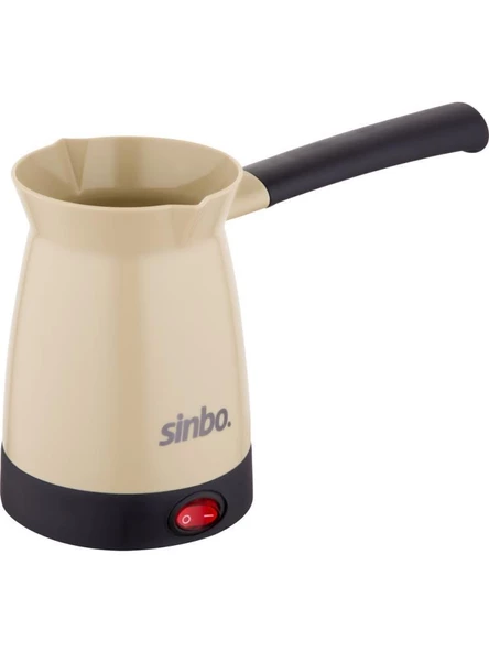 Sinbo SCM 2969 Elektrikli Cezve Kahve Makinesi Krem - 2