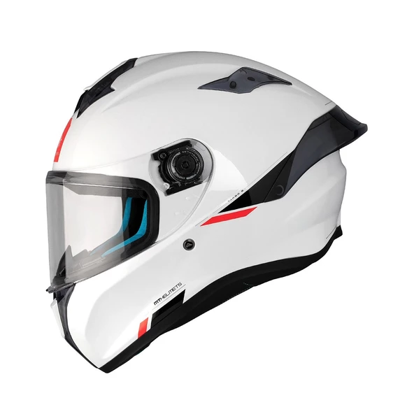 KASK MT HELMETS TARGO S SOLİD MAT BEYAZ - 6