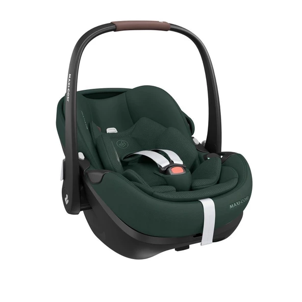 Maxi-Cosi Pebble SlideTech Tam Yatabilen 0-13 Kg Ana Kucağı ve Oto Koltuğu Twillic Green - 12