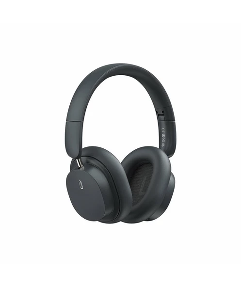 Baseus Bowie D05 Kulak Üstü Bluetooth Kulaklık - Gri