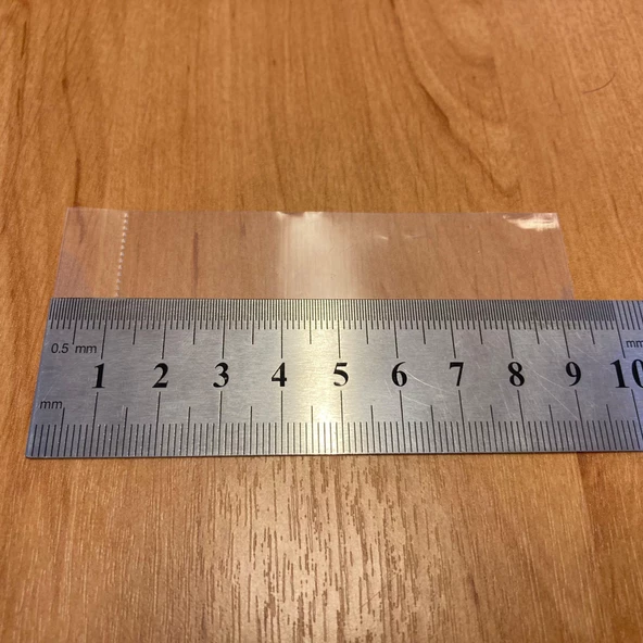 Şişe Kavanoz Emniyet Garanti Bandı 53 mm Ağız Uyumlu , Şişe Emniyet Bandı x 100 Adet - 3