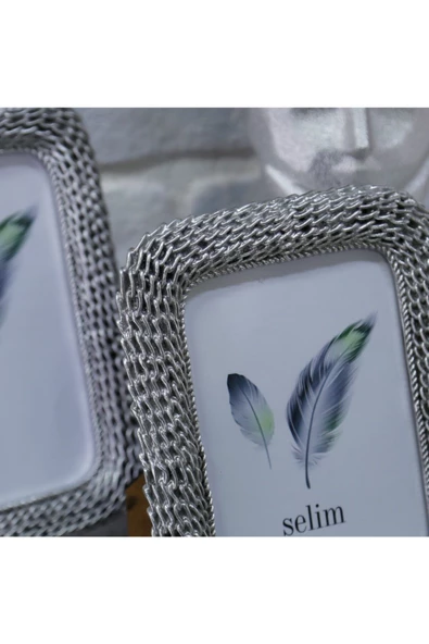Selim Dekor Chain 13x18 Çerçeve Gümüş - 5