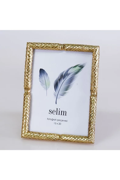 Selim Dekor Zena 15x20 Çerçeve Altın