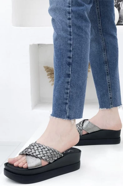 VOGA 2547 DOLGU TOPUK CASUAL ANATOMİK KADIN TERLİĞİ - 6