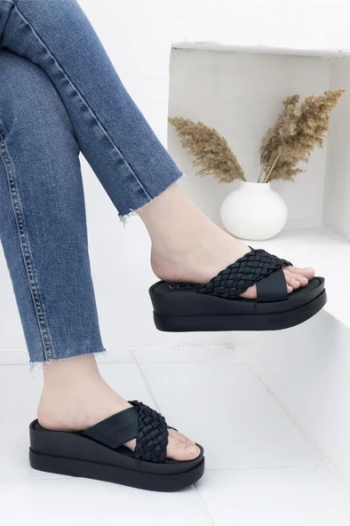 VOGA 2547 DOLGU TOPUK CASUAL ANATOMİK KADIN TERLİĞİ - 11