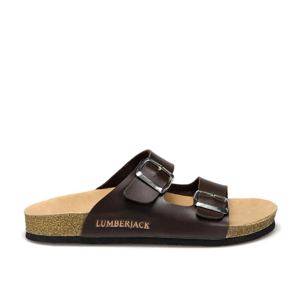LUMBERJACK MENDY ((KAHVE)) COMFORT CASUAL ANATOMİK TOKALI TERLİK - 3