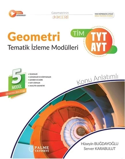 Palme Yayınları Yks Tyt-Ayt Geometri Tematik İzleme Modülleri Yeni