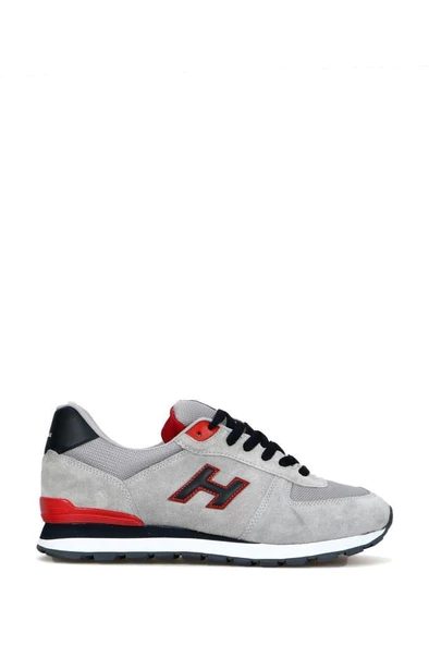 HAMMER JACK 19250 HAKİKİ DERİ CİMENT- LACİVERT-KIR COMFORT SPOR AYAKKABI - 2