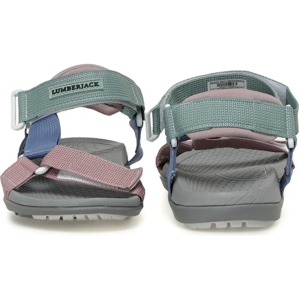 LUMBERJACK GLORY 3FX GRİ-LİLA COMFORT CASUAL ANATOMİK SPOR SANDALET - 7
