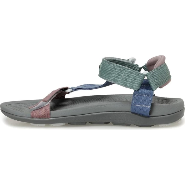 LUMBERJACK GLORY 3FX GRİ-LİLA COMFORT CASUAL ANATOMİK SPOR SANDALET - 5