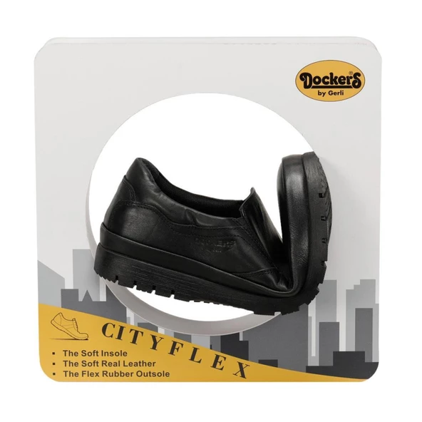 DOCKERS 229116 HAKİKİ DERİ COMFORT ANATOMİK ESNEK TABAN AYAKKABI - 8