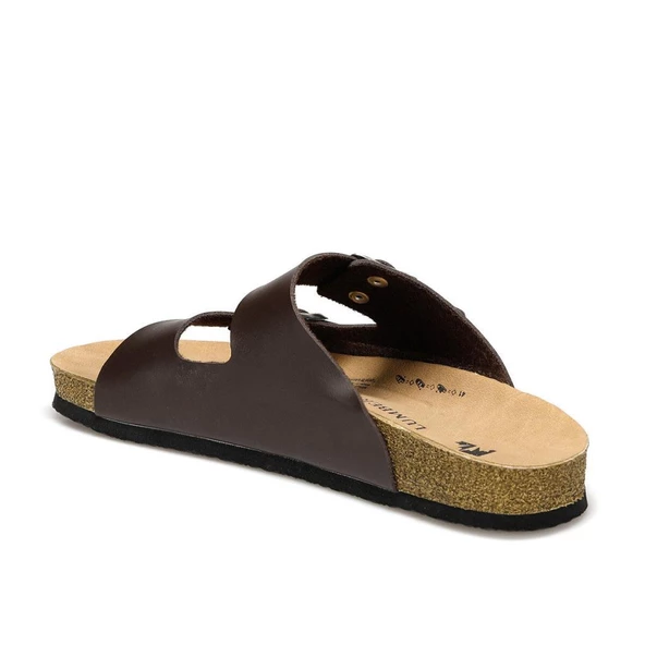 LUMBERJACK MENDY ((KAHVE)) COMFORT CASUAL ANATOMİK TOKALI TERLİK - 4