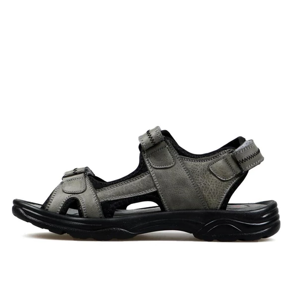 HAMMER JACK 556 1617 HAKİKİ DERİ CONFORT CASUAL GÜNLÜK ANATOMİK SANDALET - 5