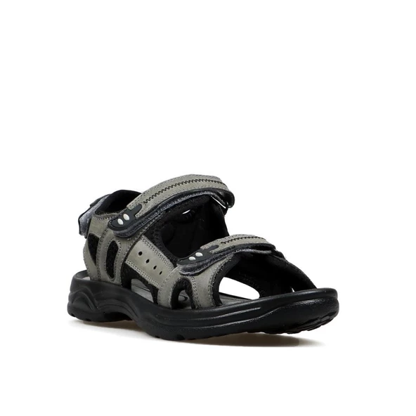 HAMMER JACK 556 1617 HAKİKİ DERİ CONFORT CASUAL GÜNLÜK ANATOMİK SANDALET - 3