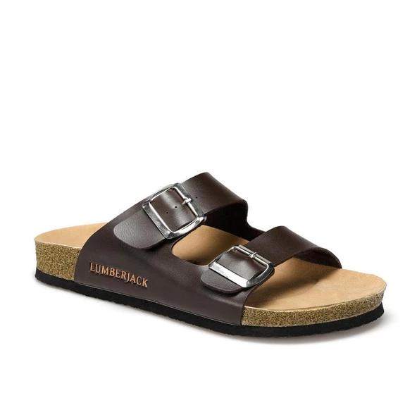 LUMBERJACK MENDY ((KAHVE)) COMFORT CASUAL ANATOMİK TOKALI TERLİK - 2