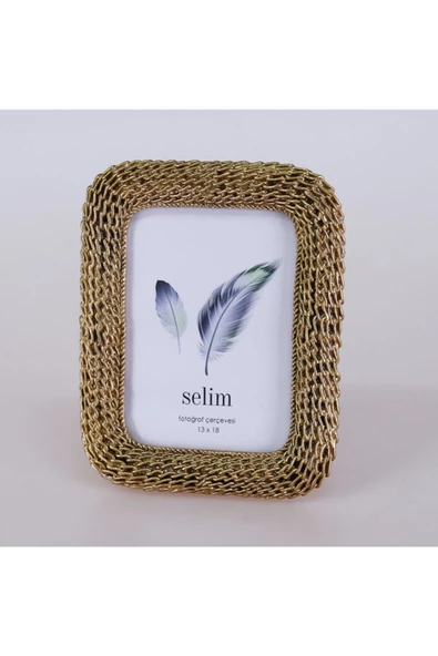 Selim Dekor Chain 13x18 Çerçeve Altın