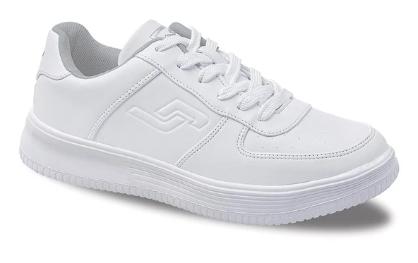 JUMP 22233 YENİ BEYAZ-GRİ COMFORT CASUAL GÜNLÜK SPOR AYAKKABI