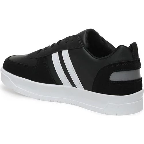 LUMBERJACK KLAN 3FX SİYAH-BEYAZ  COMFORT CASUAL ERKEK SNEAKER - Resim 4