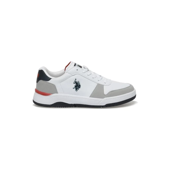 U.S.POLO ASSN ZEUS 3FX BEYAZ COMFORT CASUAL ERKEK AYAKKABISI