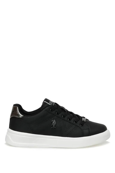 U.S.POLO ASSN EXXY 3FX SİYAH KADIN SNEAKER AYAKKABI - 3