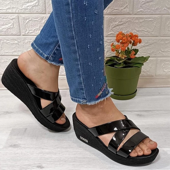 VOGA 2003 COMFORT CASUAL DOLGU TOPUKLU KADIN TERLİĞİ - 11