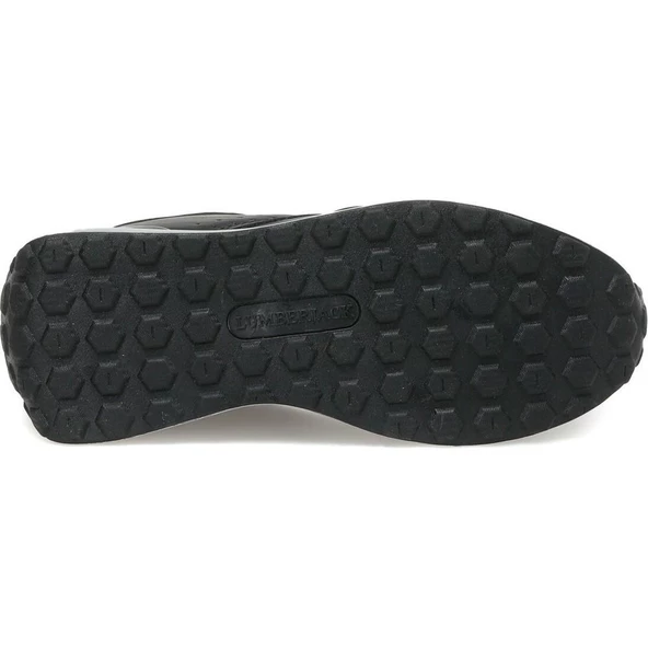 LUMBERJACK CANDLE PU SİYAH DOLGU TABAN COMFORT CASUAL SPOR AYAKKABISI - 5