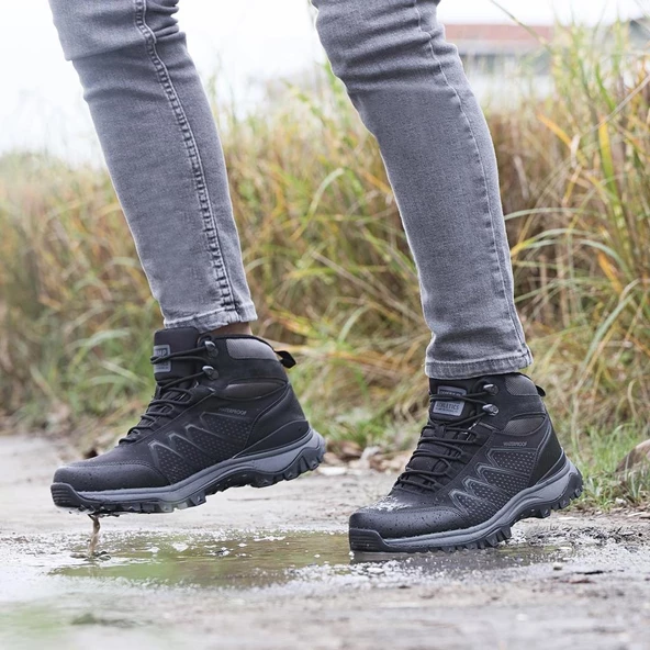 JUMP 25685 SU GEÇİRMEZ WATERPROOF COMFORT CASUAL OUTDOOR AYAKKABI BOT - 6