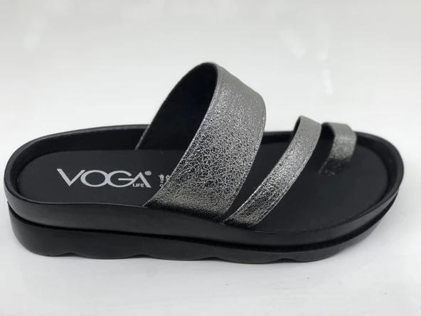 VOGA 1740 PLATİN ÇATLAK COMFORT CASUAL BAYAN TERLİK - 3