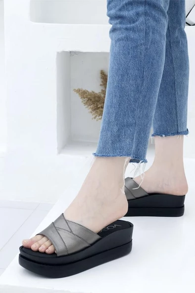 VOGA 2589 COMFORT CASUAL DOLGU TABAN KADIN TERLİĞİ - 6