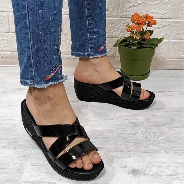 VOGA 2003 COMFORT CASUAL DOLGU TOPUKLU KADIN TERLİĞİ - 2