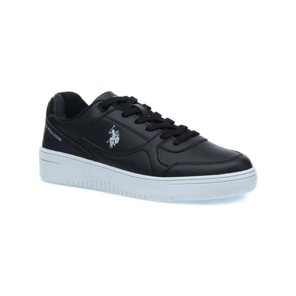 U.S.POLO ASSN LEE 3FX SİYAH BEYAZ UNİSEX COMFORT CASUAL SNEAKER ürün görseli