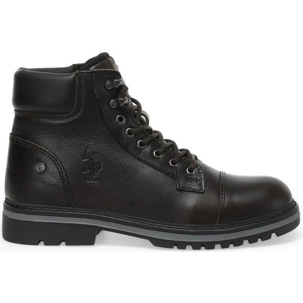U.S.POLO JONES HAKİKİ DERİ ((İÇİ KÜRKLÜ)) ANATOMİK CASUAL ERKEK BOT