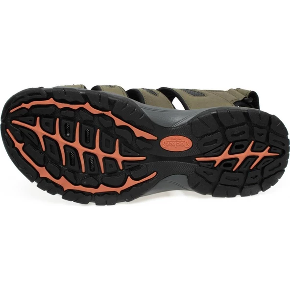 DOCKERS 234715 3FX HAKİ COMFORT CASUAL ÖNÜ KAPALI ERKEK SANDALETİ - 6