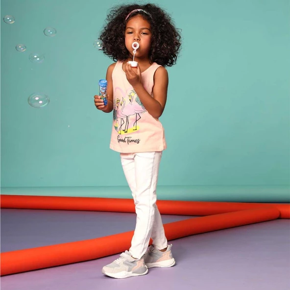 JUMP 27016 COMFORT CASUAL ÇIRTLI ÇOCUK SPOR AYAKKABISI - 6