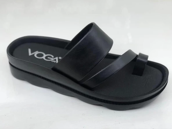 VOGA 1740 SİYAH CİLT COMFORT CASUAL BAYAN TERLİK - 2