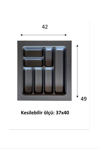 42x49 Eco Lüks Modüler Kaşıklık   -20352