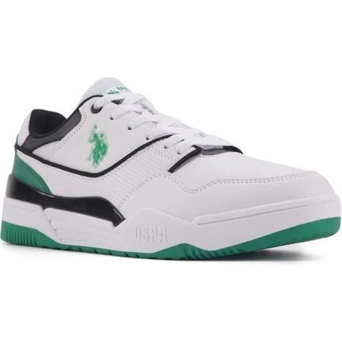 U.S.POLO ASSN MARTELL 3PR BEYAZ YEŞİL COMFORT CASUAL SPOR AYAKKABISI - 3