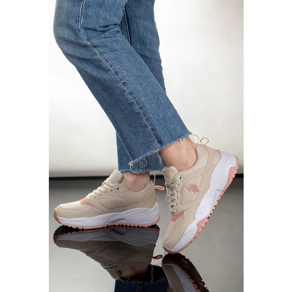 U.S.POLO ASSN SENSEI 3PR BEJ COMFORT CASUAL GÜNLÜK SPOR AYAKKABISI - 3