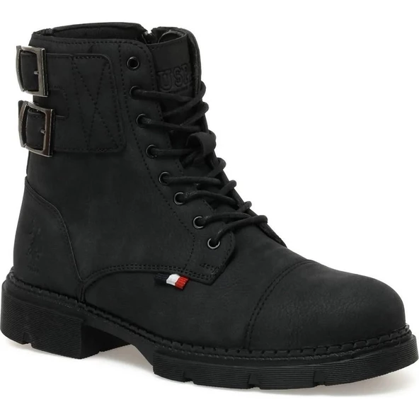 U.S.POLO ASSN PETROS 2PR SİYAH COMFORT CASUAL ERKEK POSTAL BOT