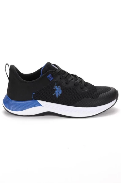 U.S.POLO ASSN FLORIN 3FX SİYAH SAKS COMFORT CASUAL ERKEK SPOR AYAKKABI - 2