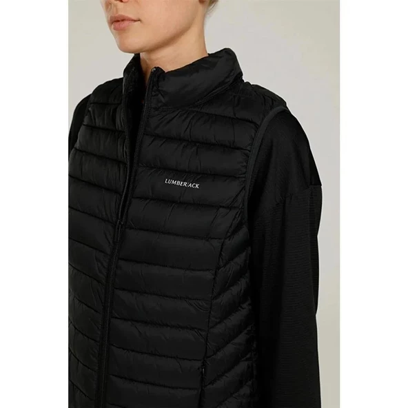 LUMBERJACK WB VEST 4SN34 3PR SİYAH UNİSEX GÜNLÜK SPOR YELEK - 4