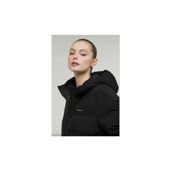 LUMBERJACK JENNY COAT 3PR KAPÜŞONLÜ REGULAR FİT BAYAN MONT - 6